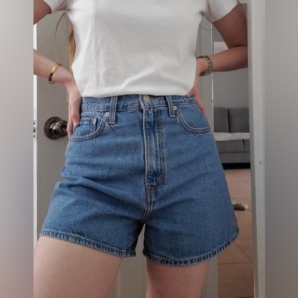 Levi’s High Loose Jean Shorts